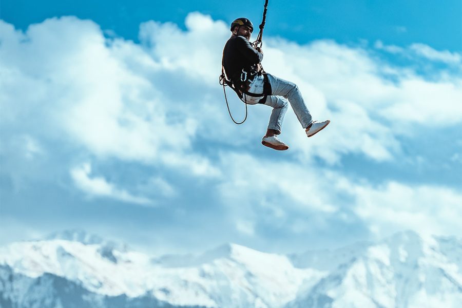 Gorilla Rope Jumping