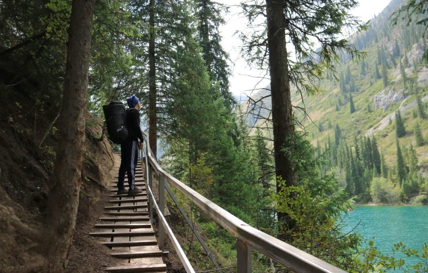 Almaty: Group Bus Full-Day Tour to Kolsay, Kaindy & Charyn Canyon