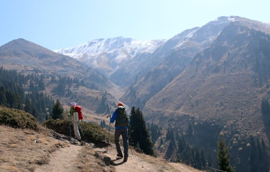 Hiking in the Mountains of Almaty