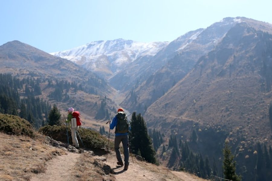Hiking in the Mountains of Almaty